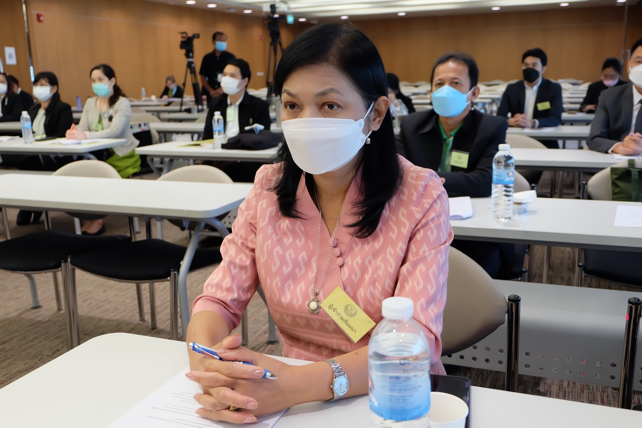 title - ผู้ตรวจราชการกรม ส.ป.ก. เข้าร่วมโครงการสัมมนา 